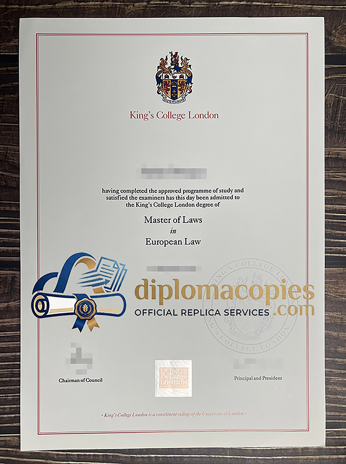 USA Master Diploma